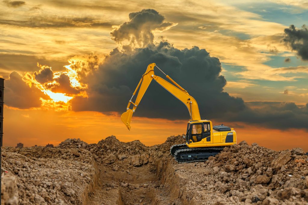 escavatore idraulico